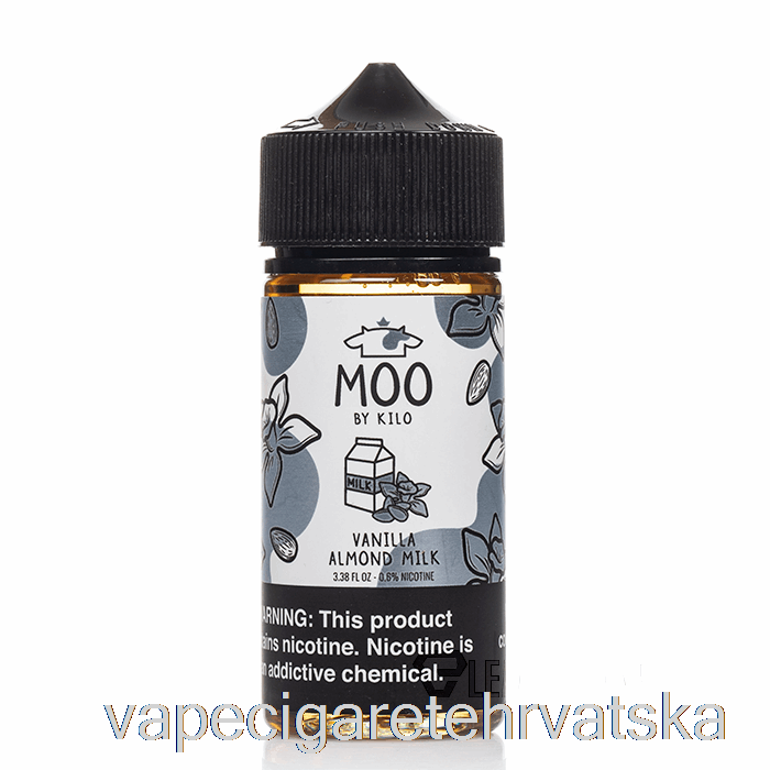 Vape Cigarete Vanilija Bademovo Mlijeko - Moo E-tekućine - 100 Ml 3 Mg